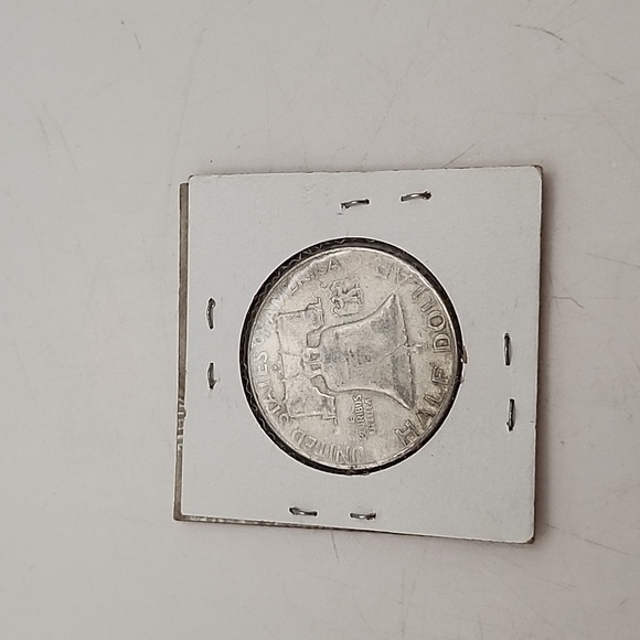 1954 D Franklin Half Dollar - Picture 4 of 6